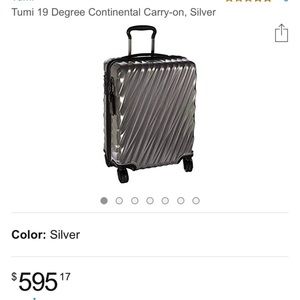 Tumi 19 Degree Polycarbonate CarryOn - NWOT